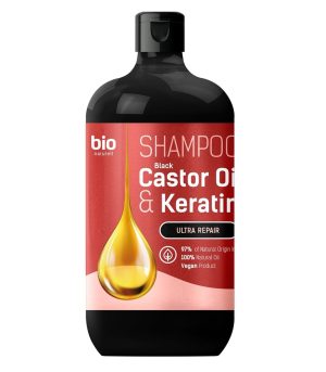 Bio Naturell Shampoo With Black Castor Oil And Ceratin For All Hair Types 946ml