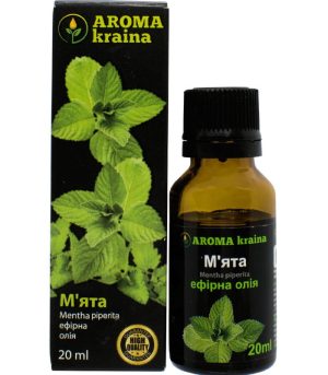Эфирное масло “Aroma kraina”, перечной мяты 20 мл