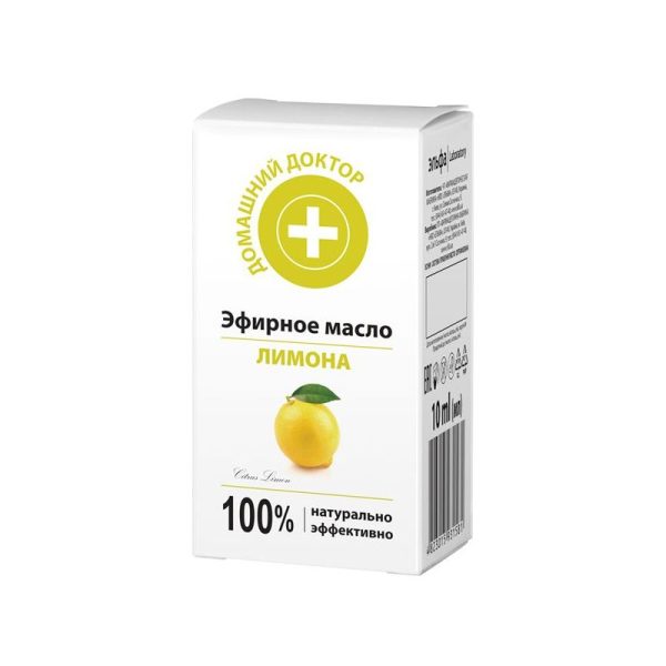 Sidruni eeterlik õli “Kodune doktor” 10 ml