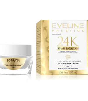 Näokreem päevane "Eveline Prestige" "Snail & Caviar" 50ml
