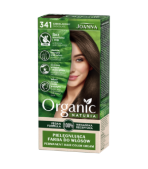 Juuksevärv Joanna Naturia Organic, 341 Chocolate