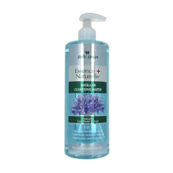 Мицелярная вода для лица “Essence Naturelle 3in1”, Гиалуроновой кислотой 500 мл