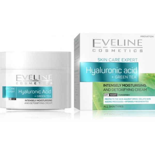 Крем для лица “Eveline Care Expert Hyaluronic Acid” 50мл