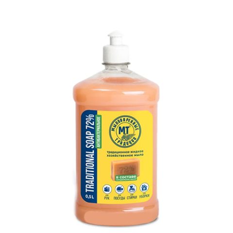 Liquid household soap 72% 500ml