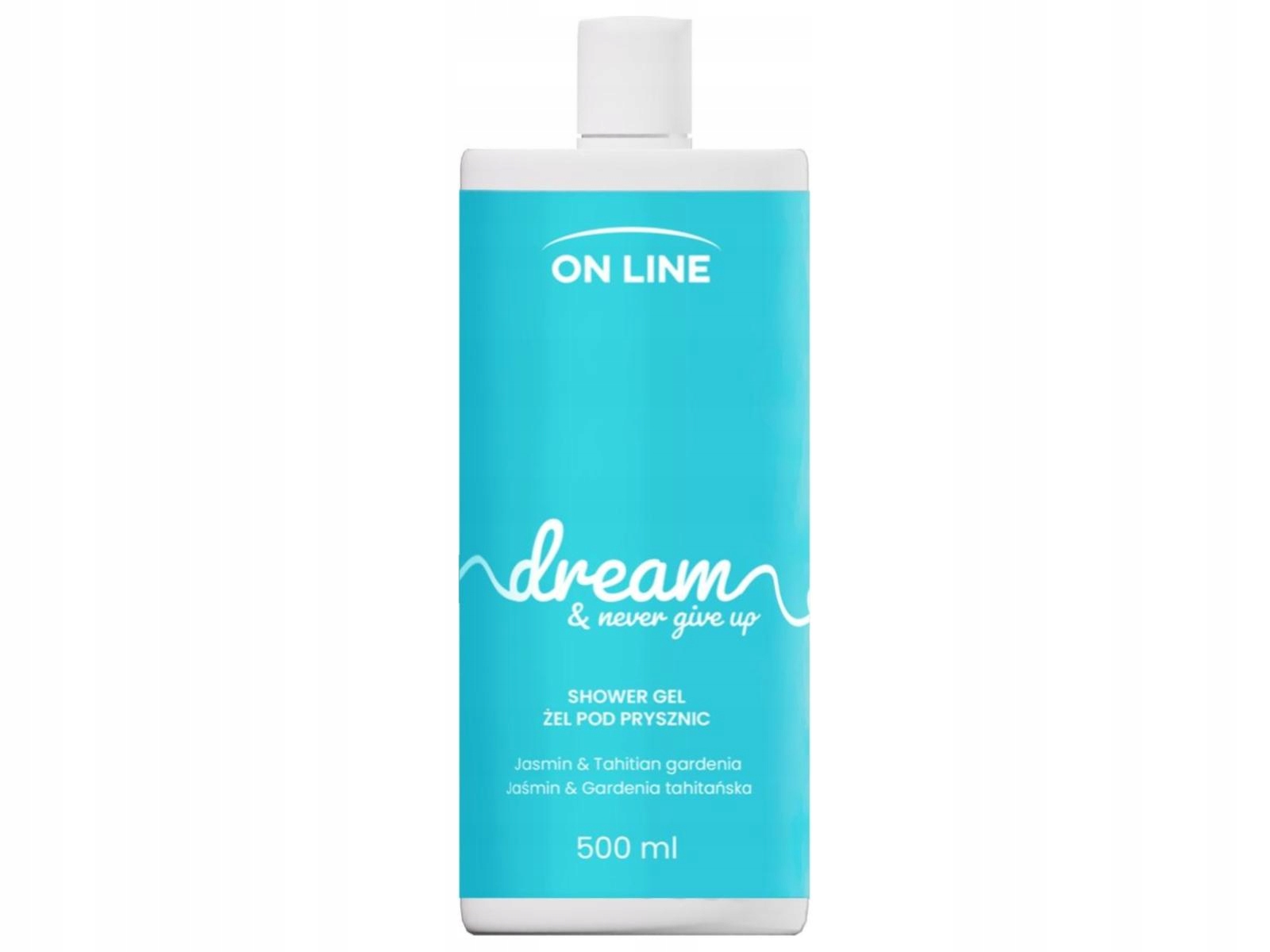 Shower gel On Line “Dream&never give up” 500 ml Shower gel On Line “Dream&never give up” 500 ml