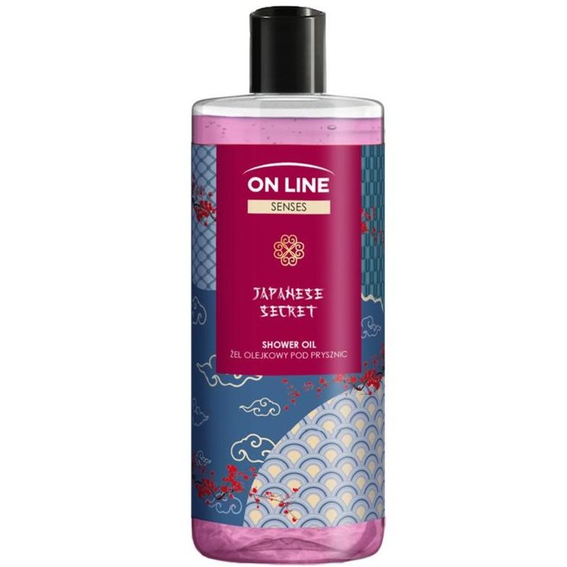 Vartalosuihkugeeli ”On Line Senses Japanese secret” 500ml Vartalosuihkugeeli ”On Line Senses Japanese secret” 500ml