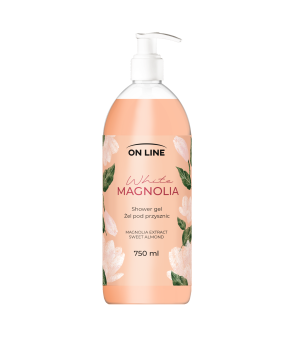 wizka - shower gel - magnolia WHITE MAGNOLIA - 750 ml (POMPKA)