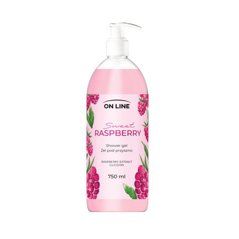 Shower gel On Line “Sweet Raspberry” 750ml