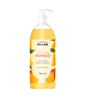 wizka - shower gel - mango PURE MANGO - 750 ml (POMPKA)