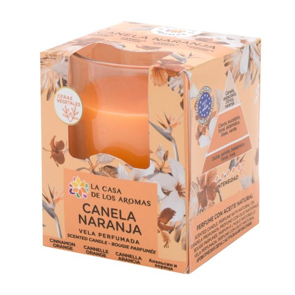 Tuoksukynttilä ”La casa de los Aromas”, Kaneli Appelsiini 140gr