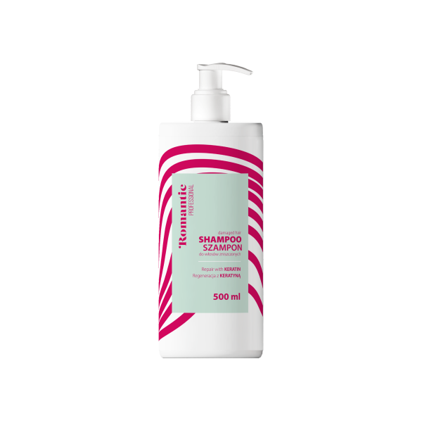 Shampoo ”Romantic Professional Keratin”, vaurioituneille hiuksille 500ml