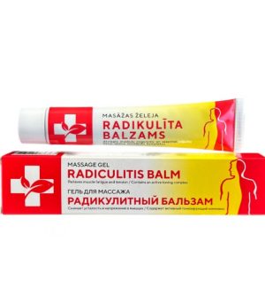 Massage gel "Radiculitis balm" 70 gr