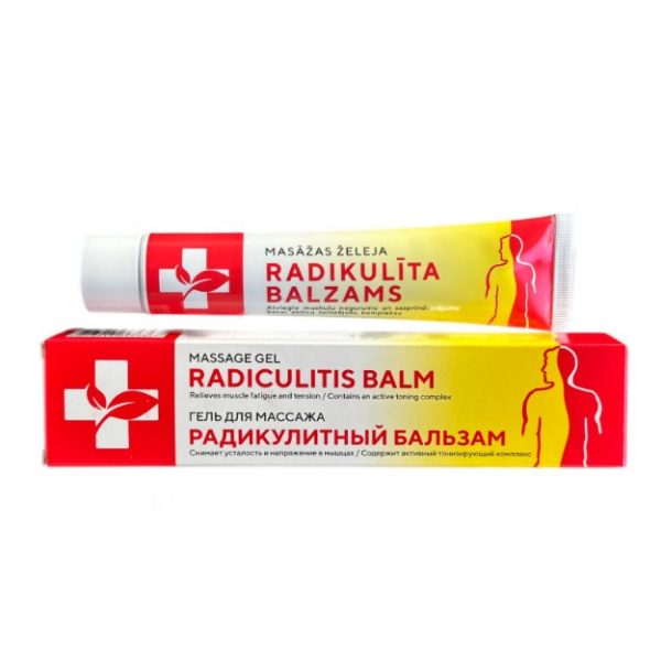 Massage gel “Radiculitis balm” 70 gr