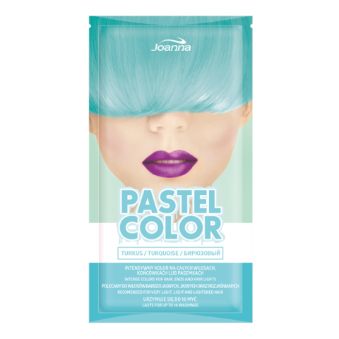 Colouring Hair Shampoo  “Joanna Pastel Color”, Türkiis 35g