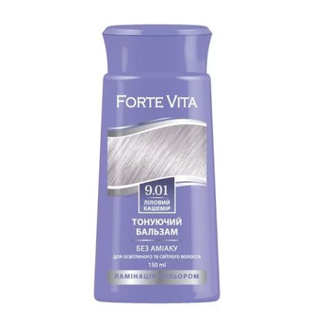 Toning balm for hair “Forte Vita” 9.01 purple cashmere 150ml