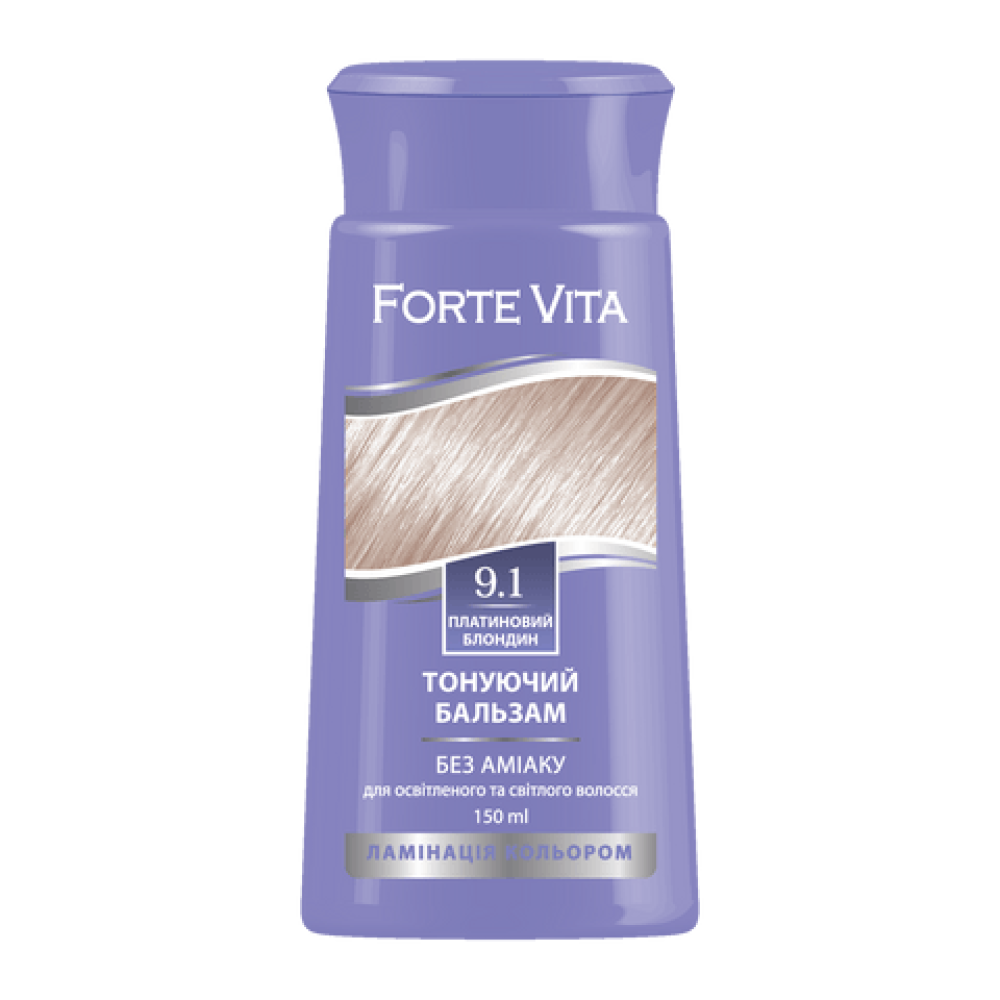 Sävyttävä Balsami “Forte Vita” 9.1 Platinablondi, 150ml Sävyttävä Balsami “Forte Vita” 9.1 Platinablondi, 150ml