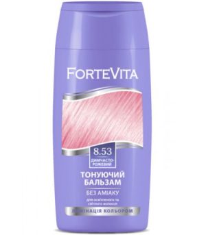 Toning balm for hair "Forte Vita" 8.53 light pink 150ml