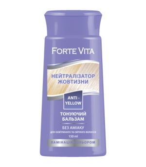 Toning balm "Forte Vita", against yellowing 150 ml