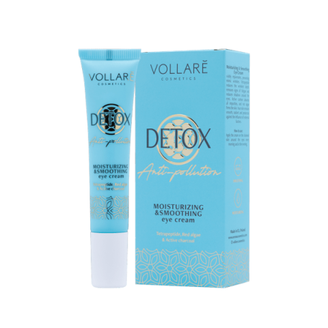 Разглаживающий крем для век  “VOLLARE” Detox 15 мл