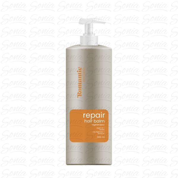 Бальзам “Romantic Professional REPAIR”, для поврежденных и тусклых волос 850 мл