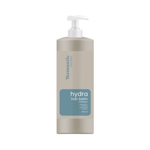 Hair balm “Romantic Professional HYDRA”, for dry and dehydrated hair 850 ml