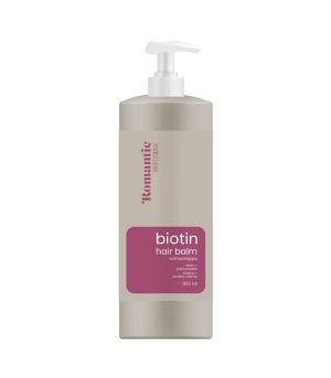 Hair balm "Romantic Professional BIOTIN", for weakened and lacklustre hair 850ml