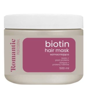 Mask "Romantic Professional BIOTIN", õrgestatud ja tuhmunud juustele 500ml