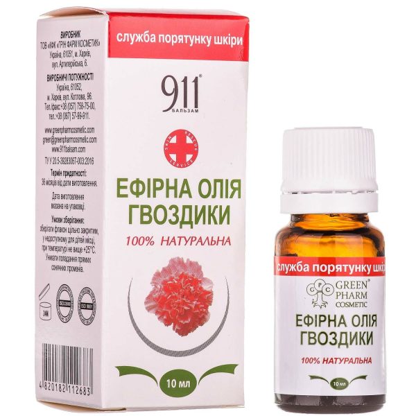 Eeterlik õli “911” Nelk 10ml