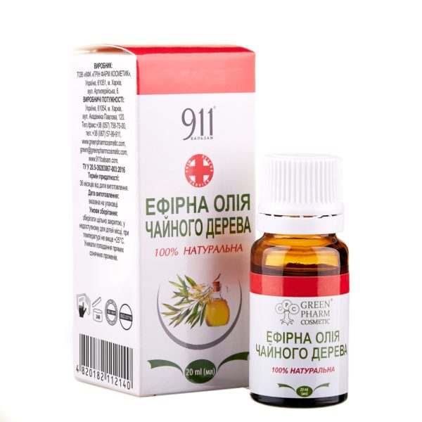 Teepuu eeterlik õli “911” 10 ml