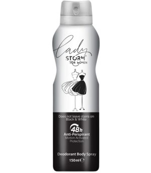 Deodorant spreideodorant naistele Lady Storm 48h