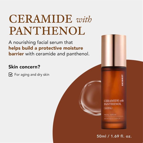 SKIN627 CERAMIDE with PANTHENOL Facial Serum, 50 ml