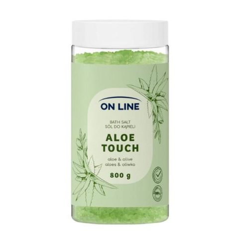 Lõõgastav vannisool “On Line Aloe Touch” 800 g Lõõgastav vannisool “On Line Aloe Touch” 800 g