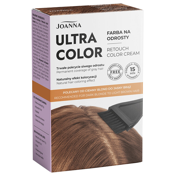 Joanna Ultra Color Root Dye from dark blond to light browns Joanna Ultra Color Root Dye from dark blond to light browns