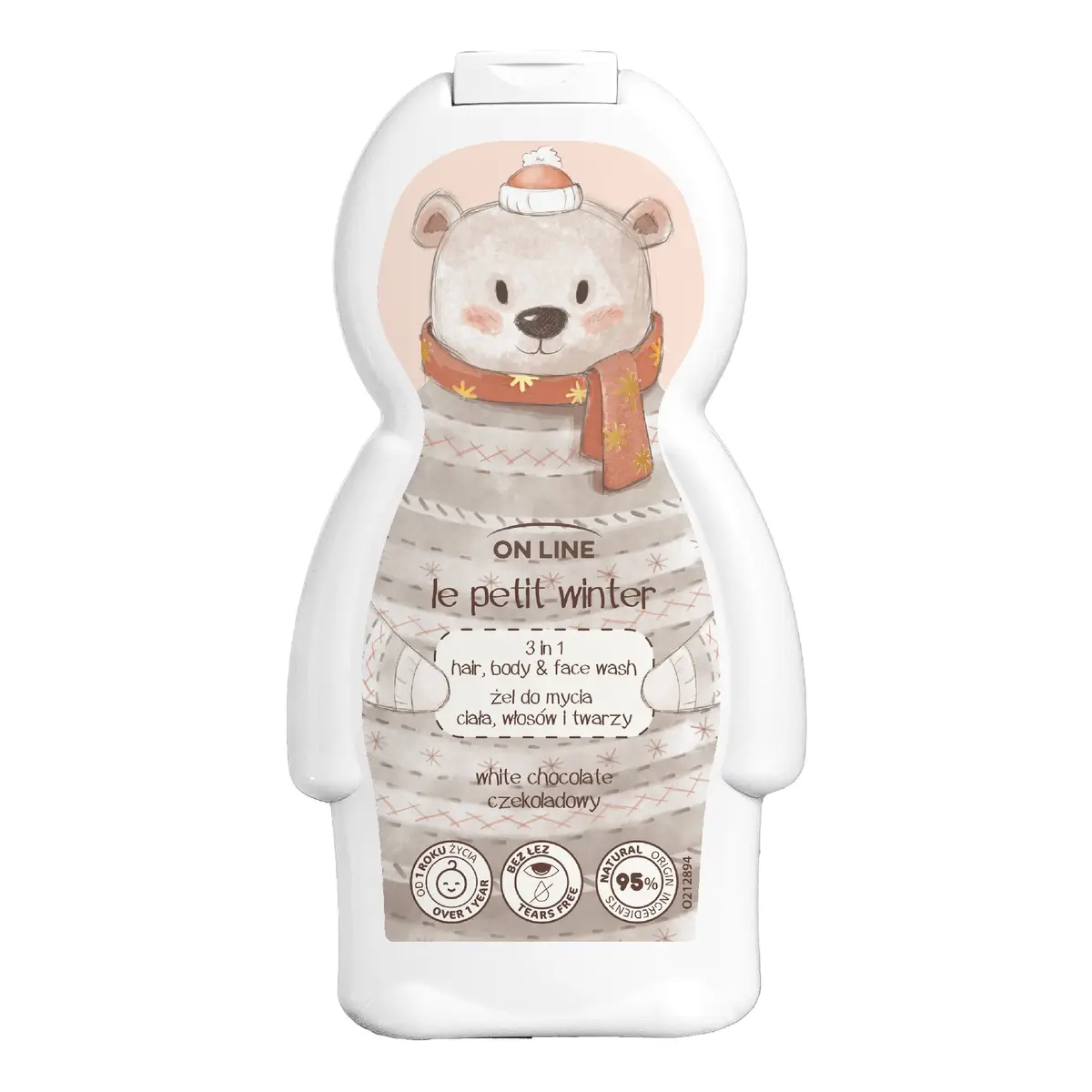 Washing Gel 3in1 “Le Petit Winter White Chocolate” +1 350ml Washing Gel 3in1 “Le Petit Winter White Chocolate” +1 350ml