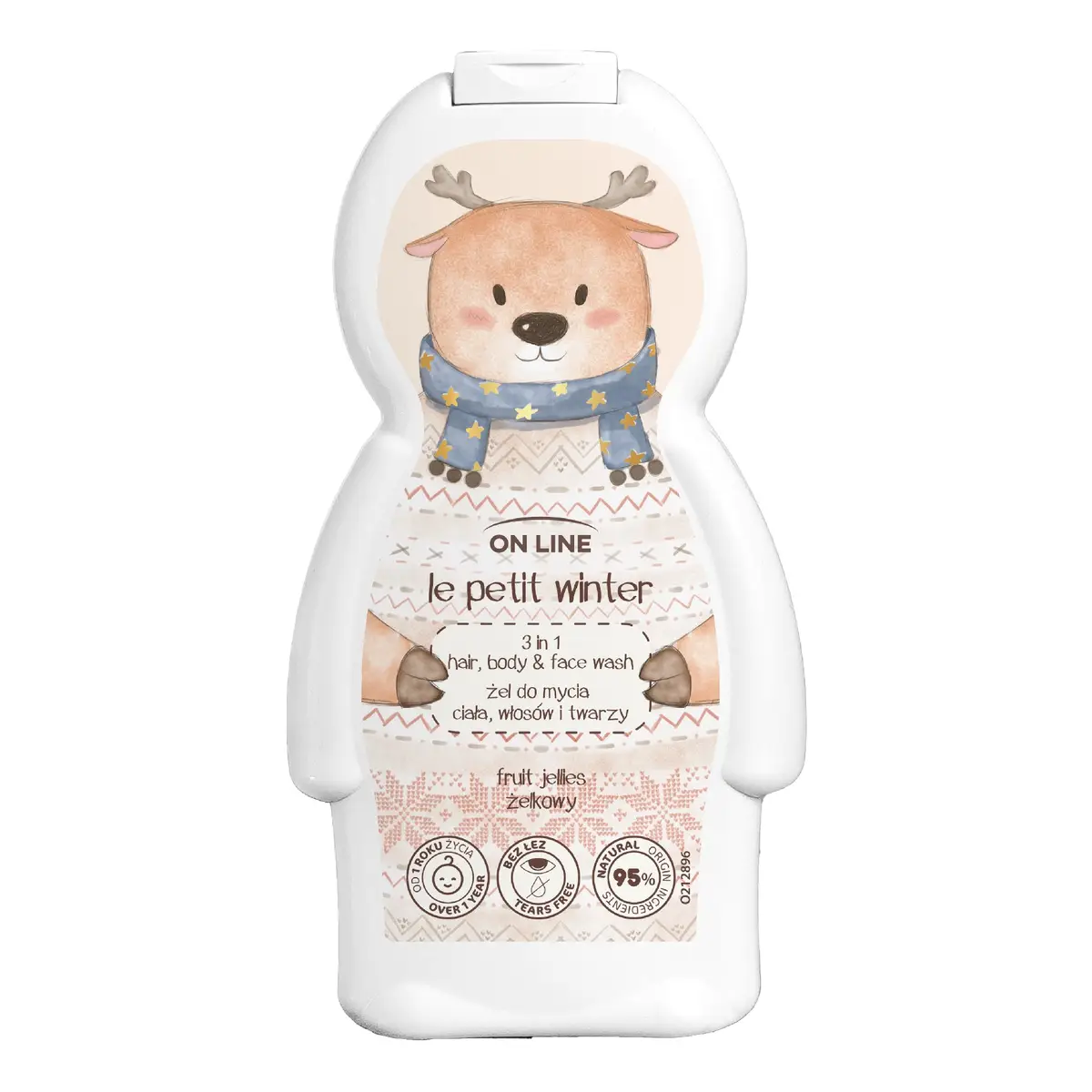 3-in-1 Washing Gel “Le Petit Winter Fruit Jellies” +1 350ml 3-in-1 Washing Gel “Le Petit Winter Fruit Jellies” +1 350ml