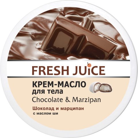 Сахарный Скраб Для Тела “Fresh Juice” “Chocolate & Мarzipan” 225 мл
