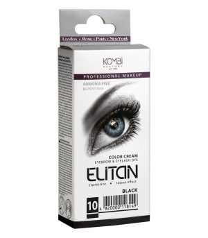 Крем-краска для бровей и ресниц «ЭЛИТАН» PROFESSIONAL №80 Графит, туба 15 мл