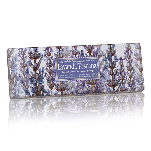 “Fiorentino” “Lavanda Toscana” 3×100 g “Fiorentino” “Lavanda Toscana” 3×100 g