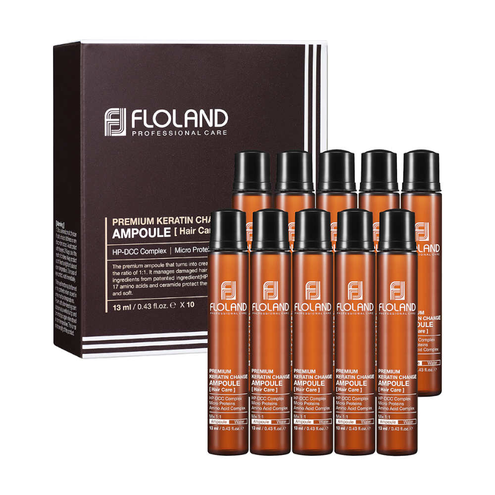 Change Ampoule “Floland Premium Silk Keratin” 10 x13 ml Change Ampoule “Floland Premium Silk Keratin” 10 x13 ml