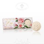 Seebikomplekt “Fiorentino” “Rosa”, (roosi kroonlehe lõhnaga), 3×125 g