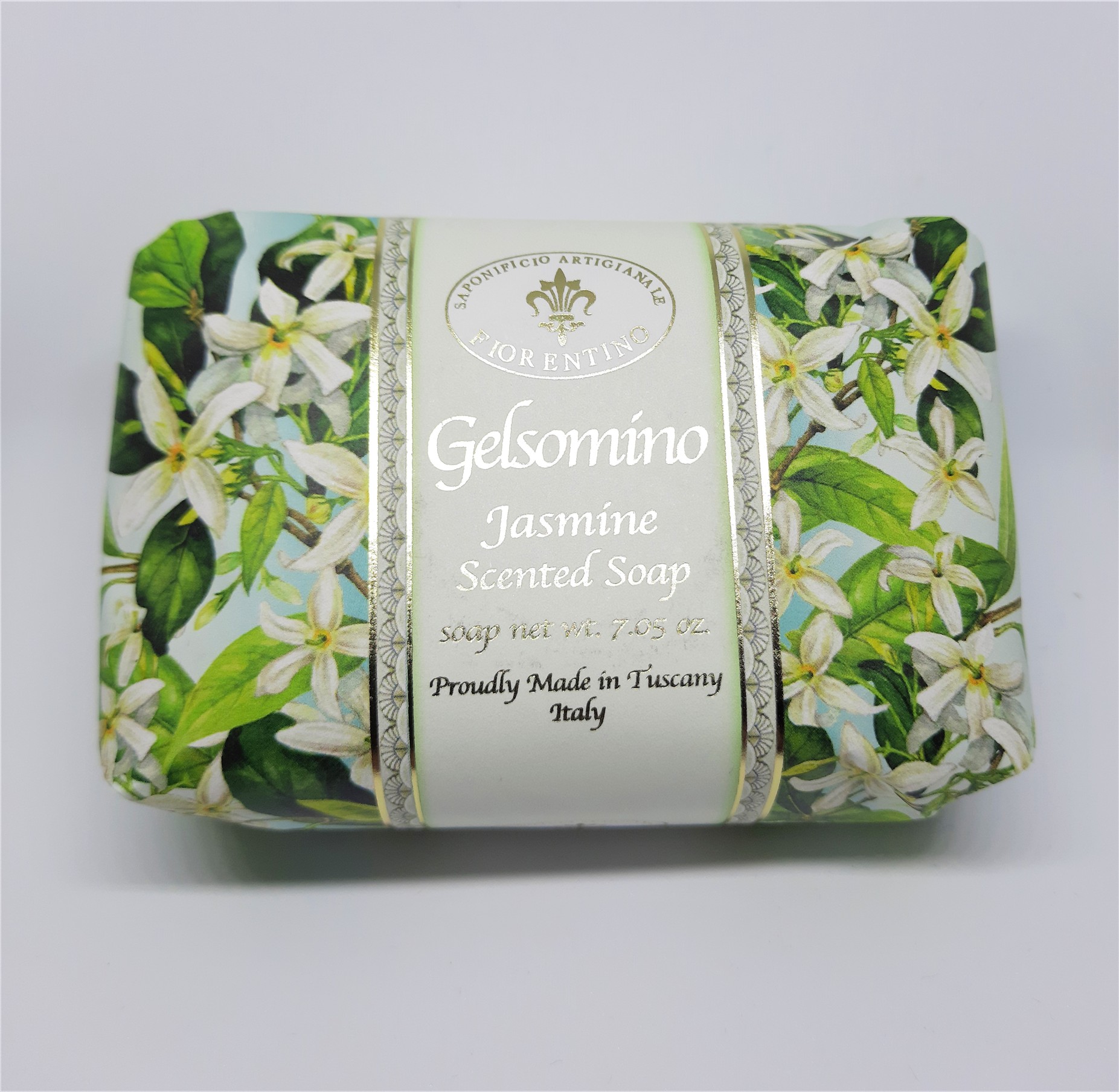 Seep “Fiorentino””Gelsomino”, (jasmiini lõhnaga), 200 g Seep “Fiorentino””Gelsomino”, (jasmiini lõhnaga), 200 g
