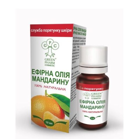 Mandariini eeterlik õli “Green Pharm Cosmetic” 10ml