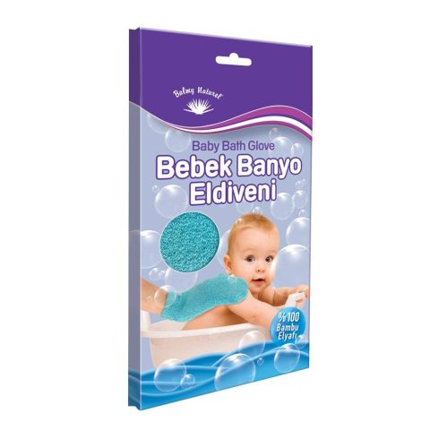 Bambusest laste vannikinnas “Balmy Baby” roosa värviga