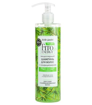 Shampoon juustele Vegan Fito Energy kanepiga 400ml/Belle Jardin/