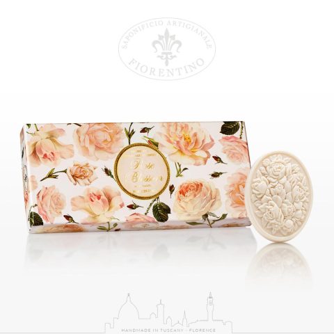Seebikomplekt  “Fiorentino” “Rose Blossom” (roosi lõhnaga), 3×125 g