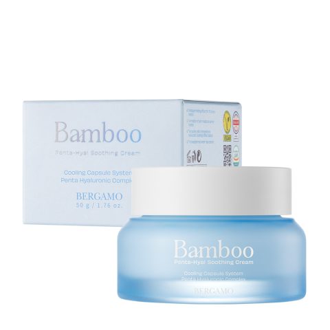 Näokreem “Bergamo Bamboo” bambuse ja 5 eri tüüpi hüaluroonhappega 50ml