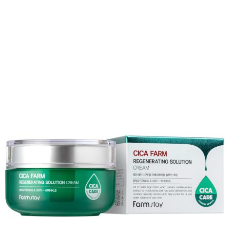 Regenerating Solution Cream “Farmstay Cica Farm”, 50 ml