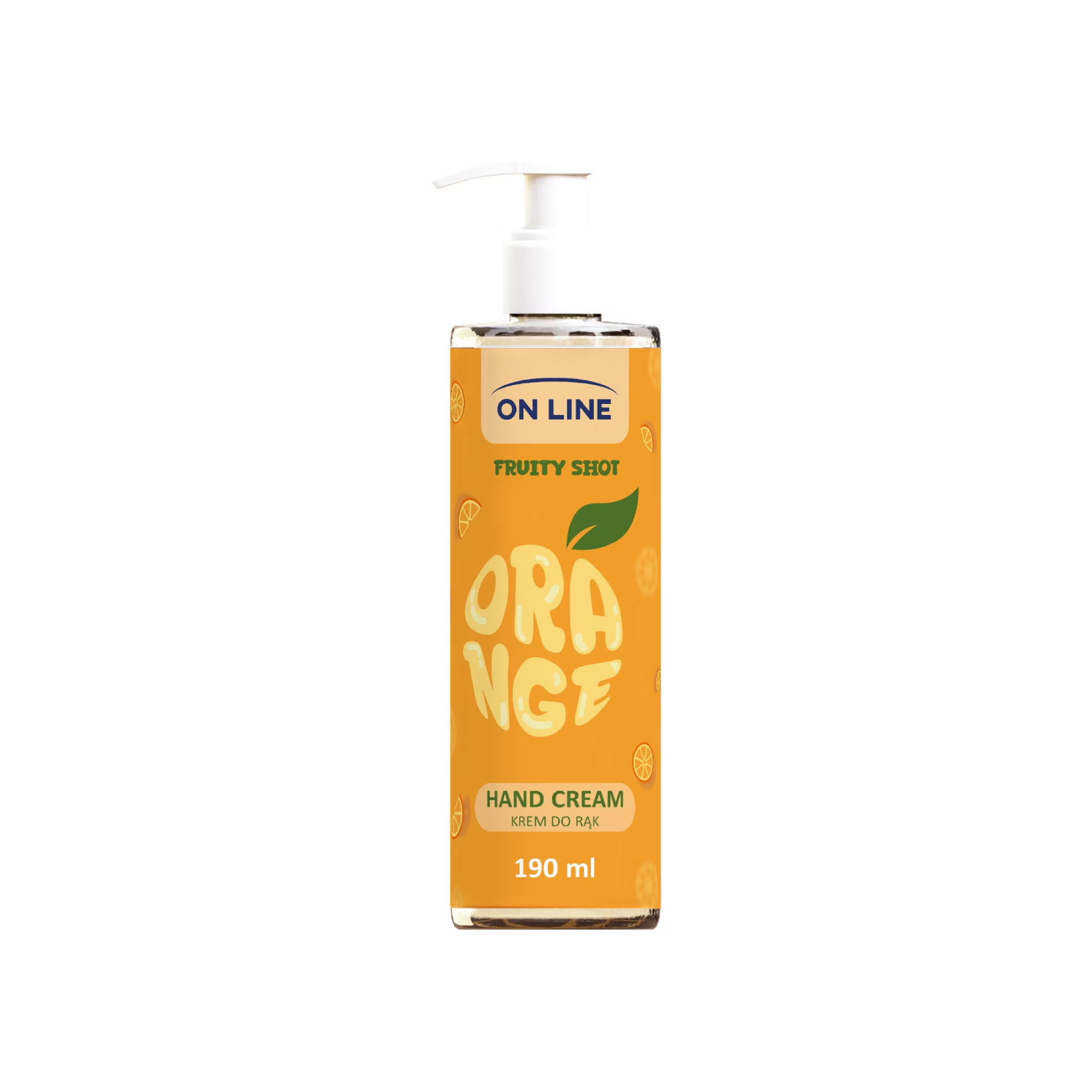Kätekreem “On Line Fruity Shot Orange” 190 ml Kätekreem “On Line Fruity Shot Orange” 190 ml