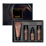 Омолаживающий набор OTTIE Black Signature, с муцином черной улитки 3×30 ml + 15ml