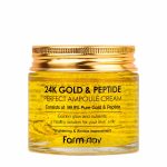 Farmstay 24K Gold & Peptide Perfect Ampoule Cream, 80ml
